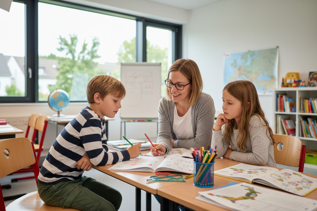 Abb. Gemeinsames Nachdenken ist oft hilfreicher als schnelles Korrigieren.
