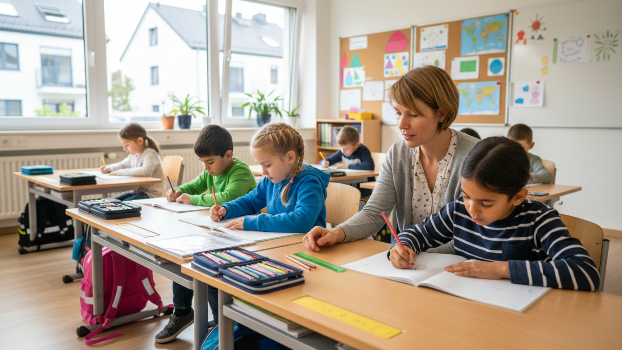 Ruhige Unterrichtsrituale für die zweite Klasse