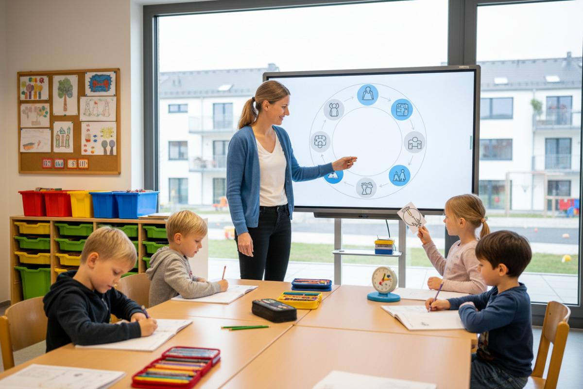 Abb. Wiederkehrende Abläufe schaffen Sicherheit und sparen Erklärzeit.