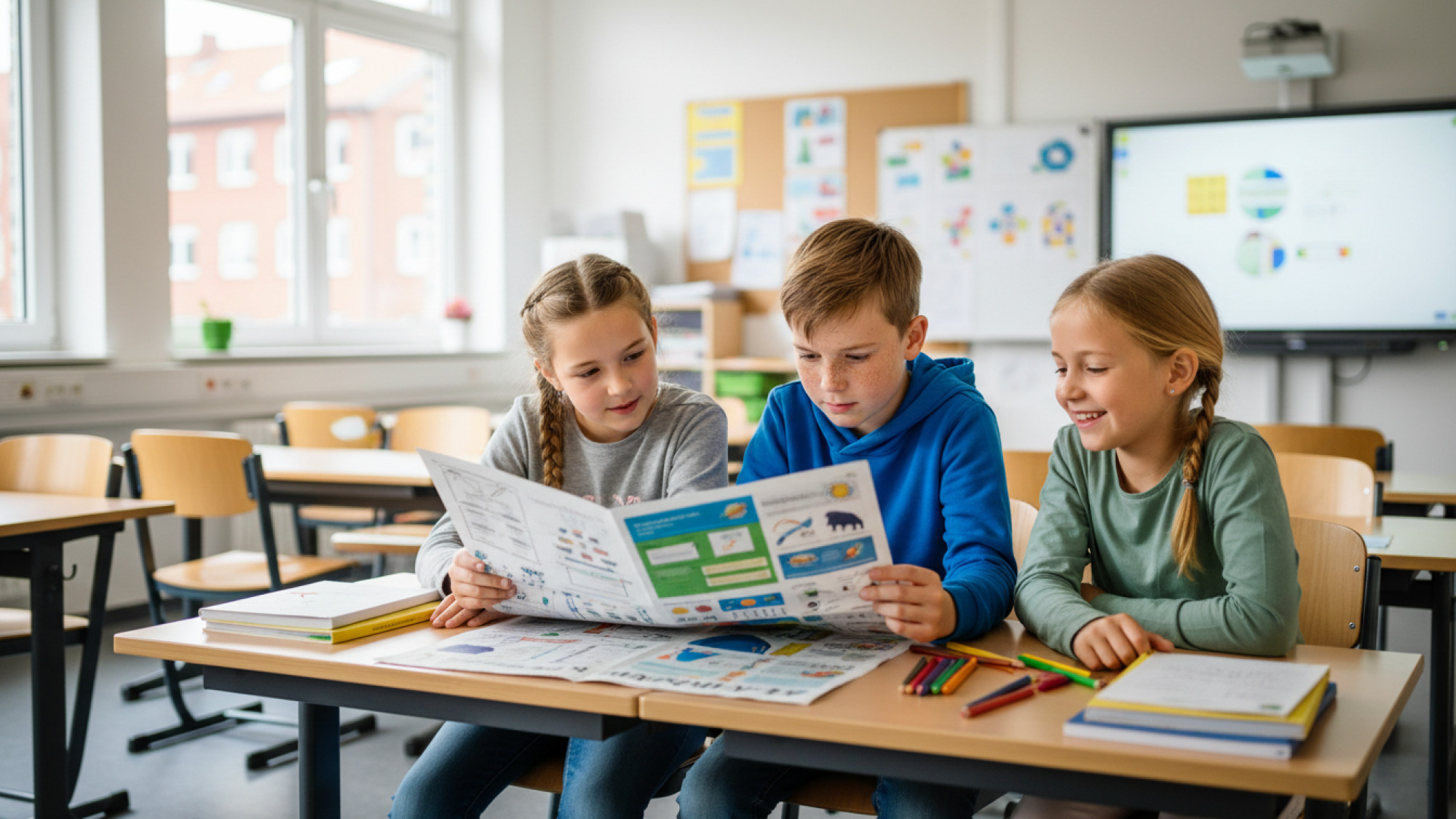 KurZEITUNG in Klasse 4: ruhig üben, sicher wachsen