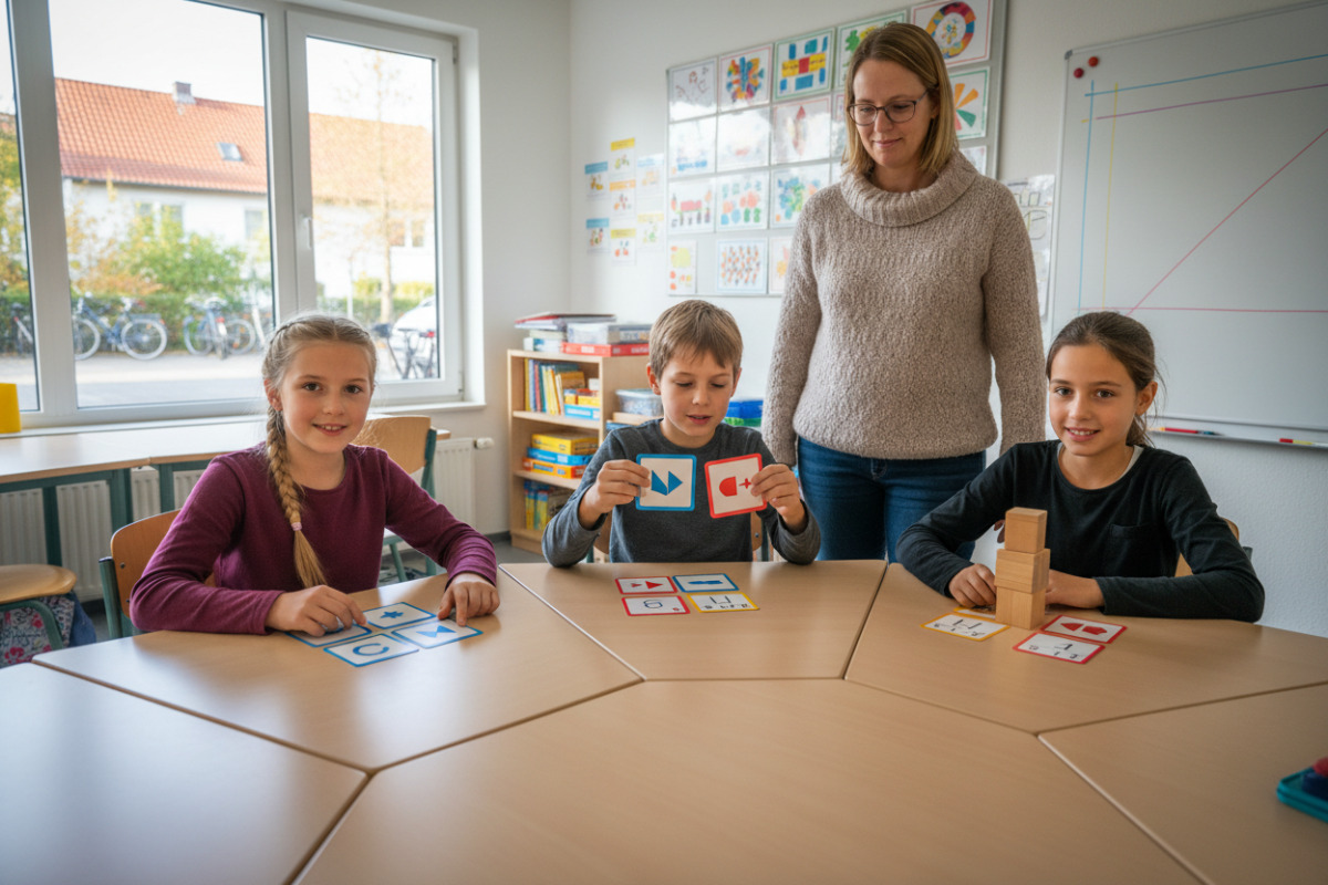Abb. Differenzierte Aufgaben geben Wahlmöglichkeiten und stärken das Zutrauen.