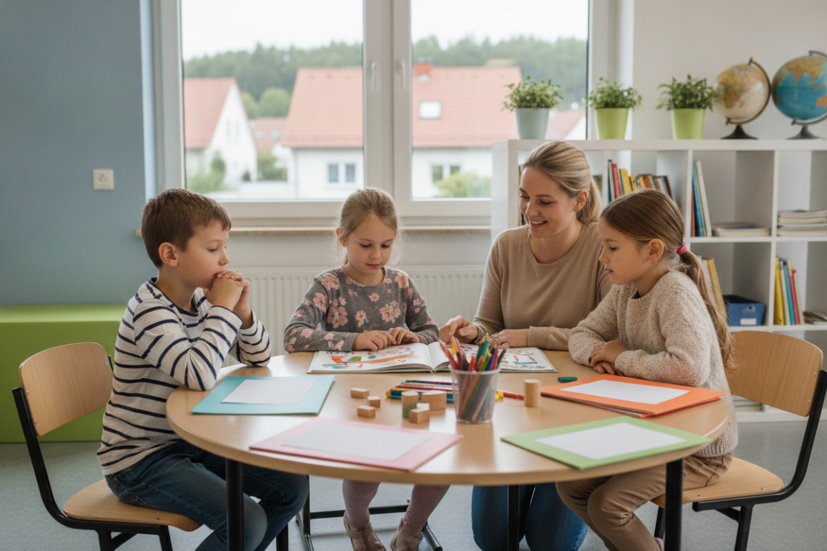 Abb. Ein ruhiger Start hilft Kindern, sich auf gemeinsame Lernmomente einzulassen.