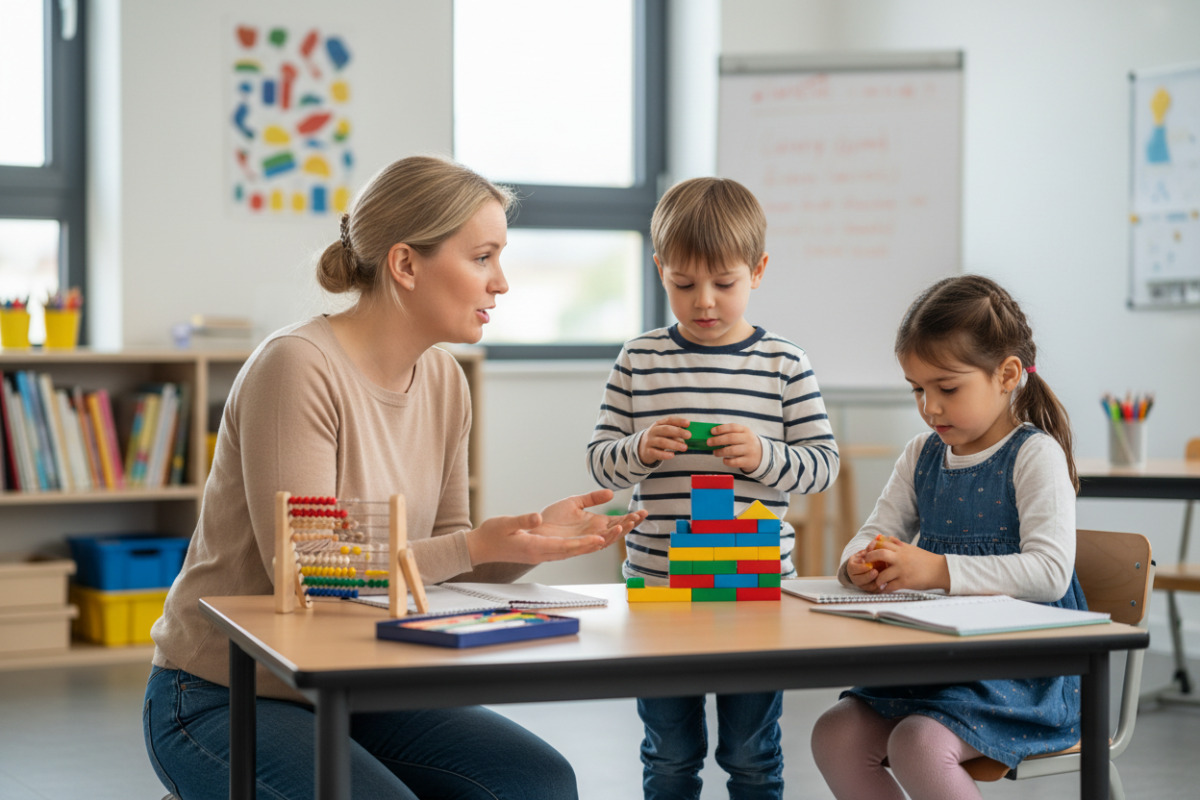 Abb. Ruhige Ansprache hilft Kindern oft mehr als Ermahnungen hintereinander.