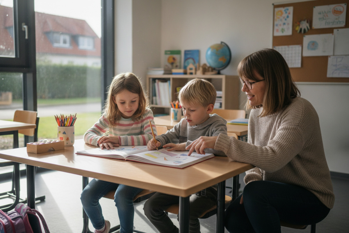 Abb. Ob G oder G Entscheidend ist, dass Kinder Zeit zum Verstehen und Wachsen haben.