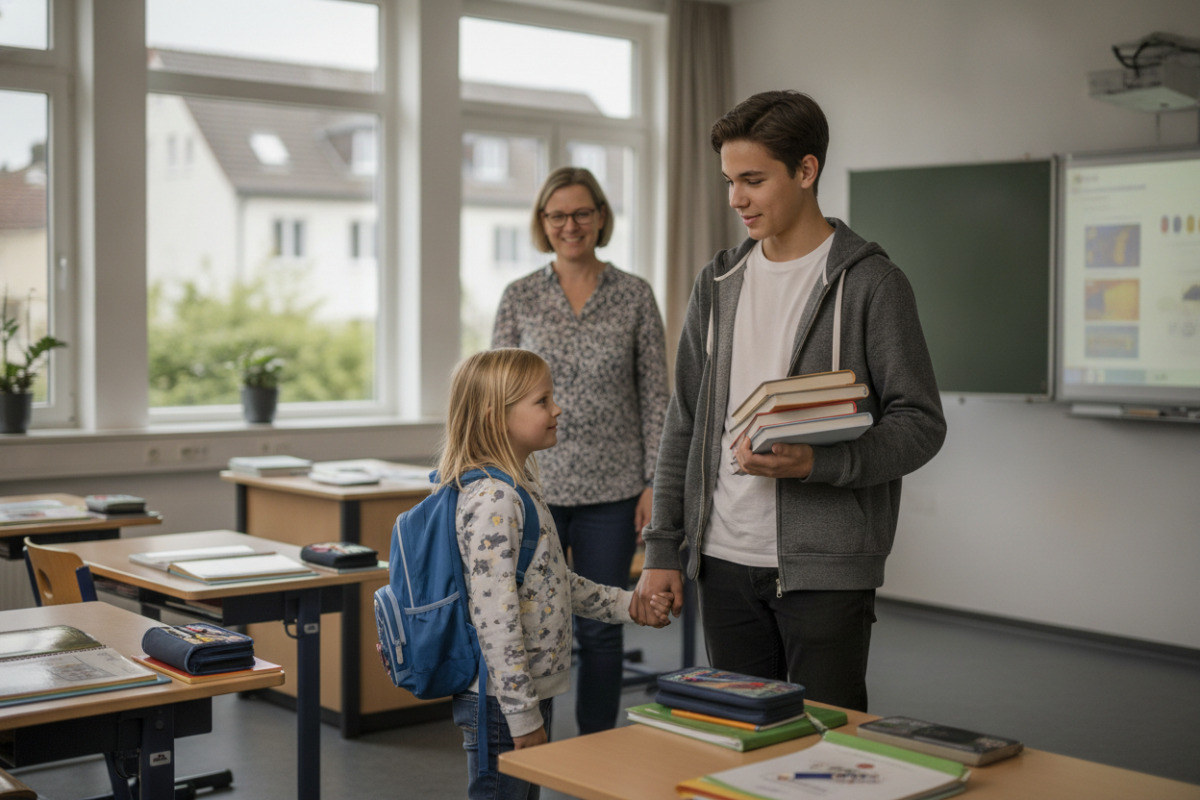 Abb. Das Alter beim Abitur hängt vom Einschulungszeitpunkt und vom Bundesland ab.