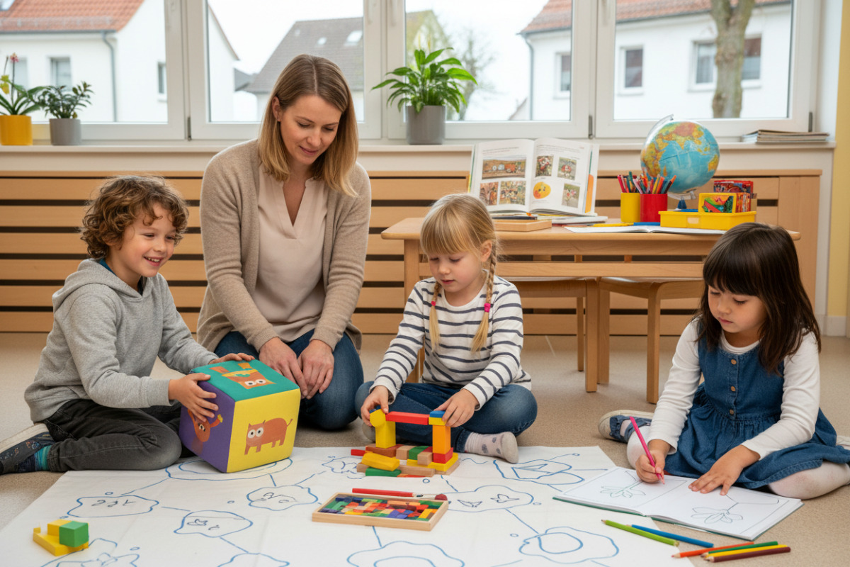 Abb. Kleine Übungsformen bringen Abwechslung, ohne den Lernstoff zu verlassen.
