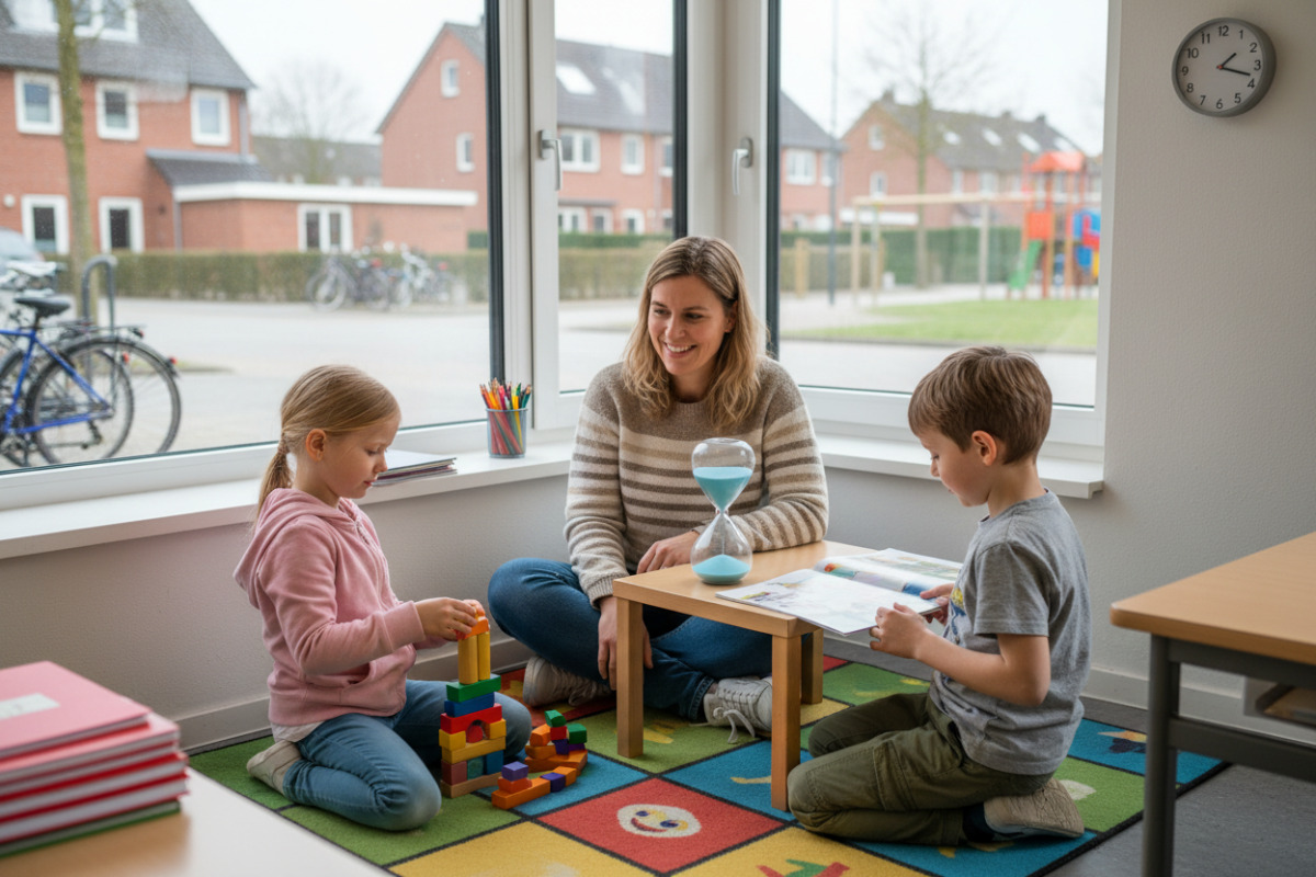 Abb. Ein vertrauter Alltag hilft Kindern, Brüche ohne Druck zu verstehen.