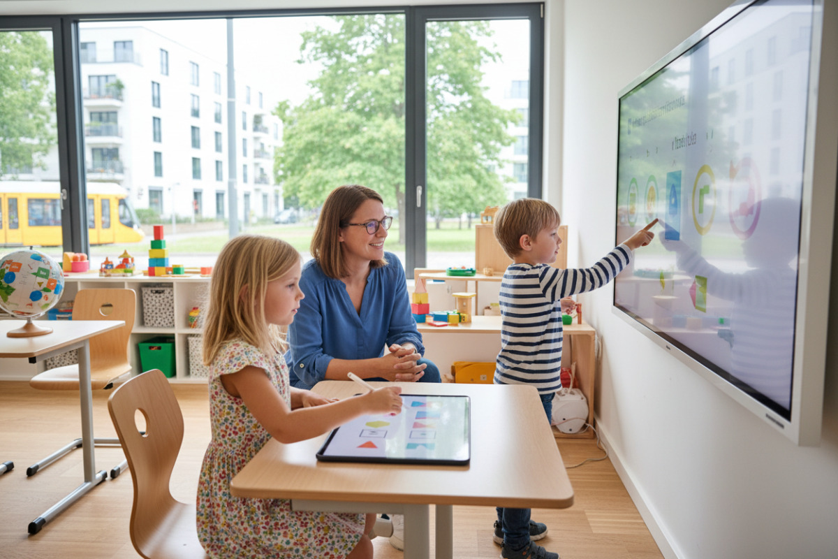 Abb. Unterschiedliche Textangebote helfen Kindern, im eigenen Tempo erfolgreich zu üben.