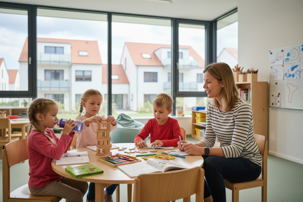 Abb. Aufmerksamkeit wächst durch kleine Aufgaben, Pausen und verlässliche Begleitung.