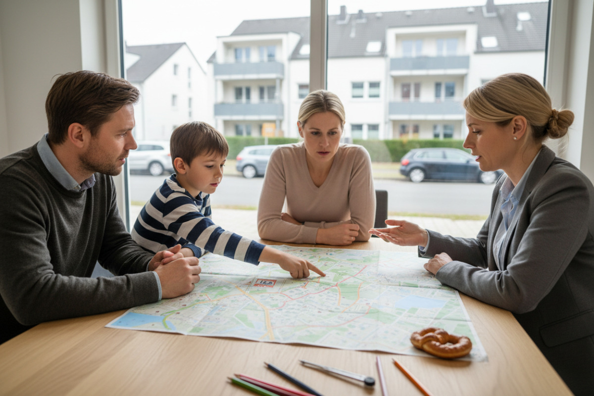 Abb. Ein ruhiges Gespräch hilft, Schulwege besser einzuordnen.