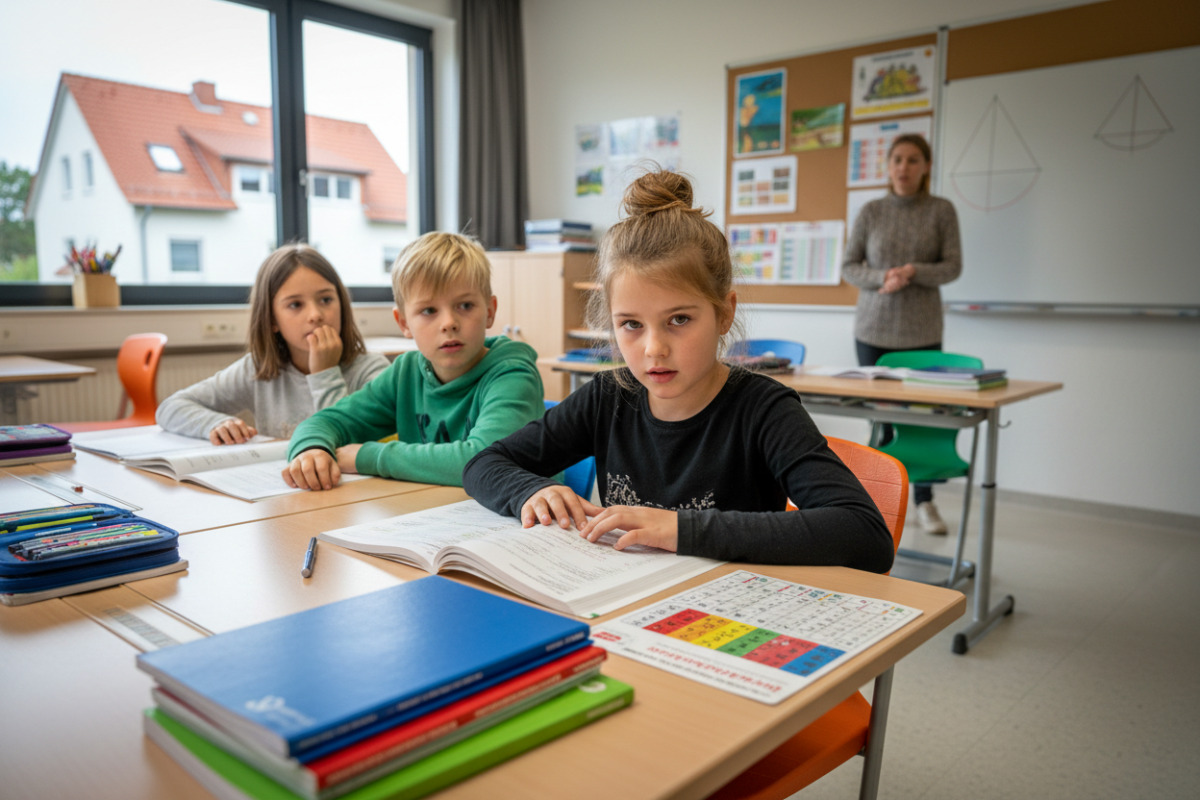 Abb. Lernen in der dritten Klasse fühlt sich für Kinder manchmal neu und ungewohnt an.