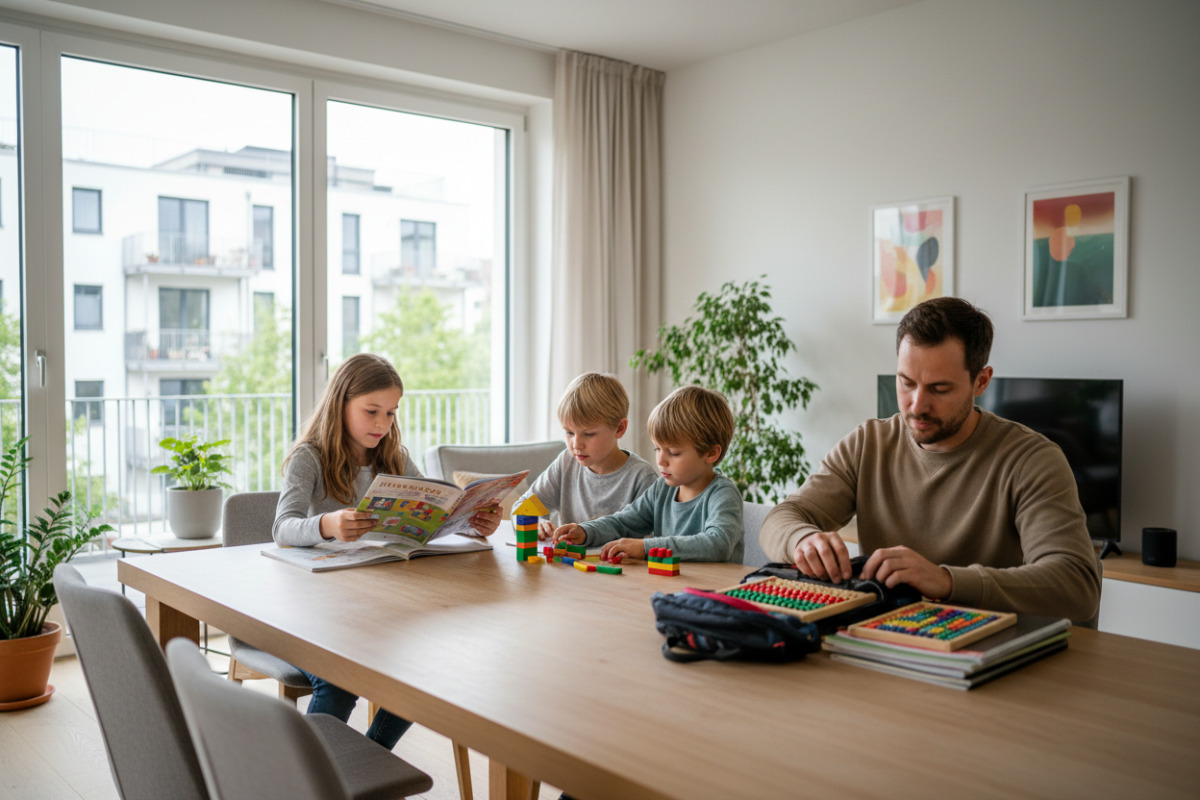 Kleine Lernmomente nach den Ferien lesen, zählen, vorbereiten, bewegen und gemeinsam ruhig üben.