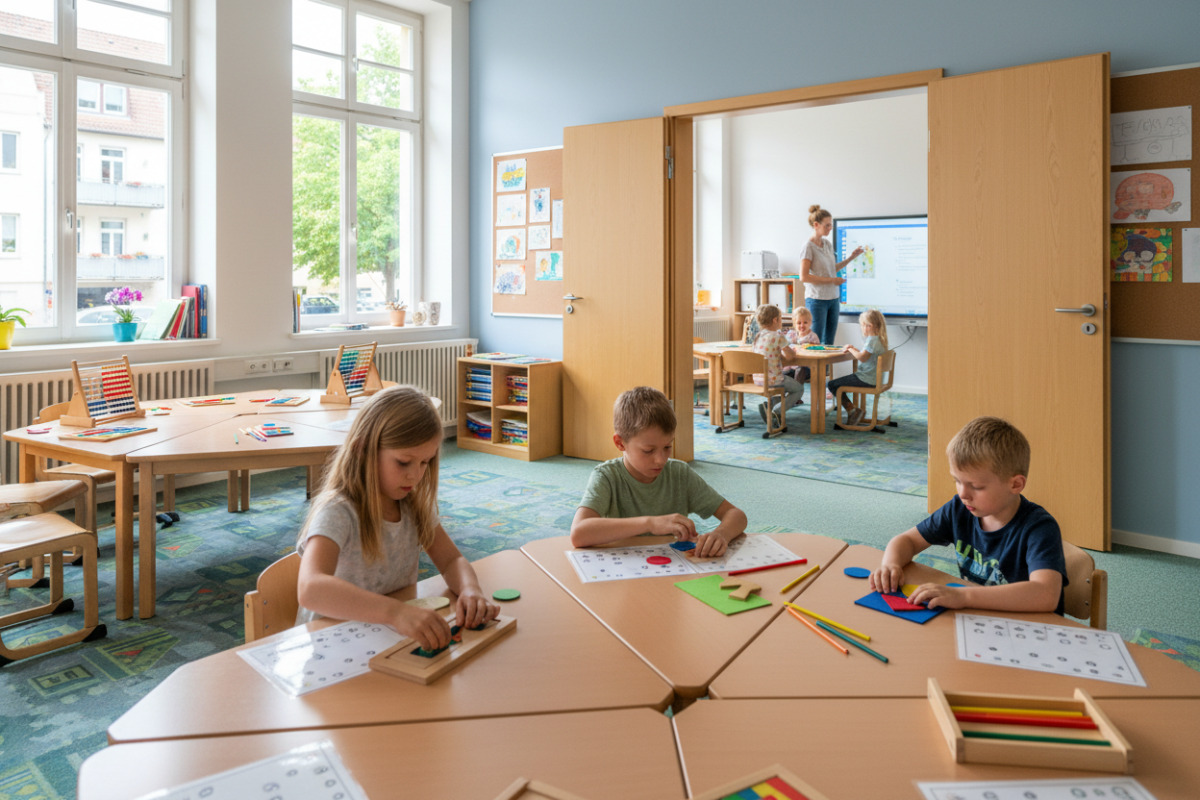 Abb. Türen, Tische und Teppiche eignen sich gut zum Üben.