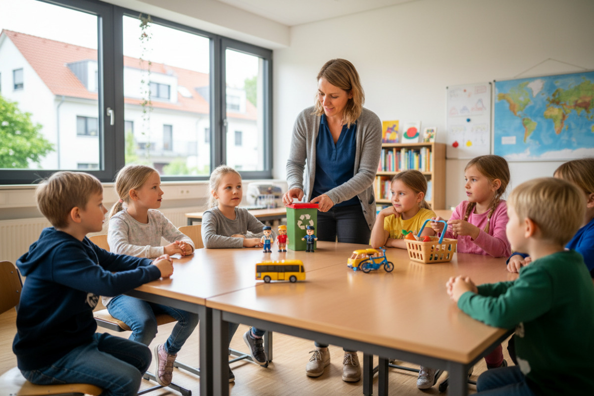 Abb. Alltagsbeispiele machen für Kinder greifbarer.