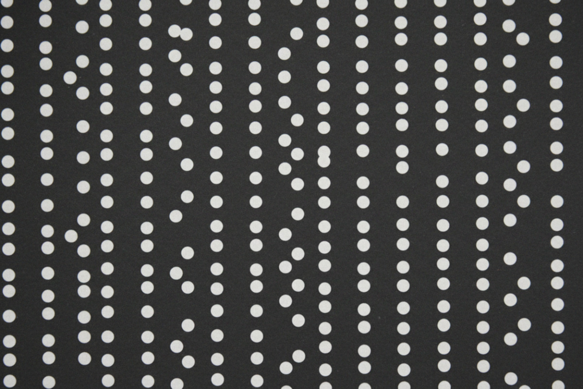 Punktbild zeigt Reihen und Spalten