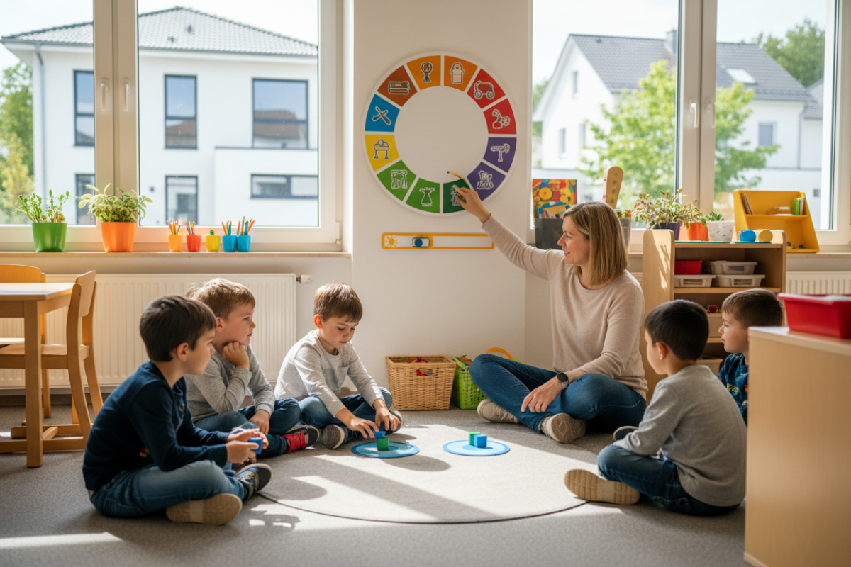 Abb. Wiederkehrende Abläufe geben Orientierung, ohne den Unterricht schwerfällig zu machen.