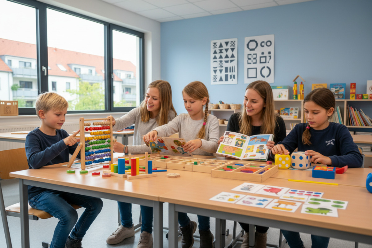 Ferienlernen kann beim Lesen, Zählen, Schreiben, Sortieren und Spielen ganz natürlich entstehen.