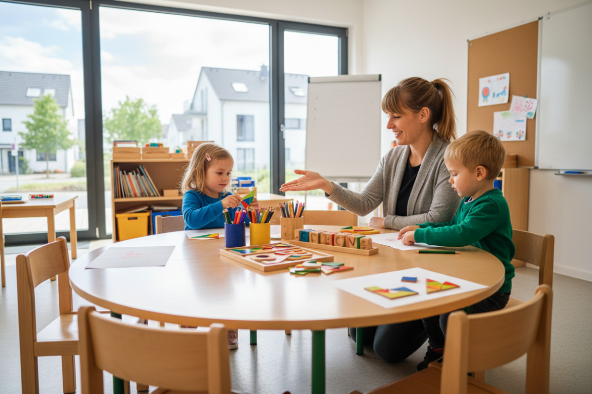 Abb. Ein vorbereiteter Platz macht den Lernstart leichter.