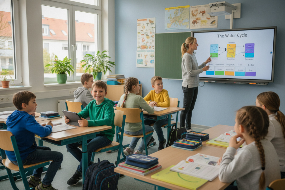 Kurze Lernmomente, anschauliches Material und klare Übergänge geben Kindern in der vierten Klasse Sicherheit.