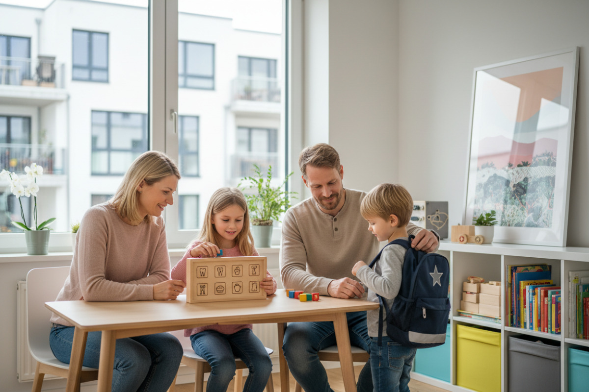 Abb. einfache Routine entlastet Kinder und Eltern im Alltag.
