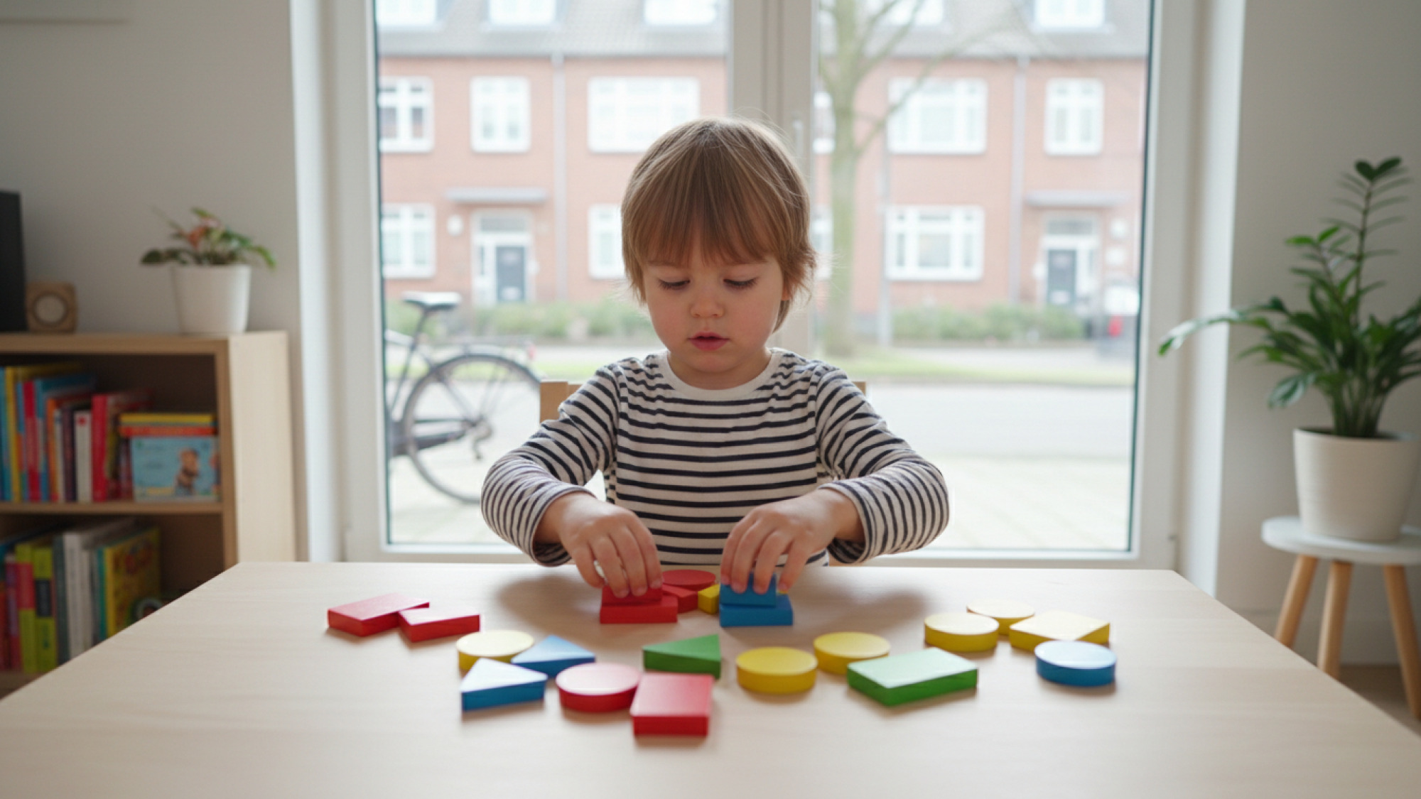 Geometrische Formen mit Kindern leicht entdecken