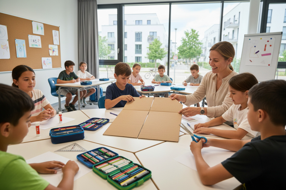 Abb. Gemeinsames Teilen vereinfacht den Bruch, ohne seinen Wert zu verändern.