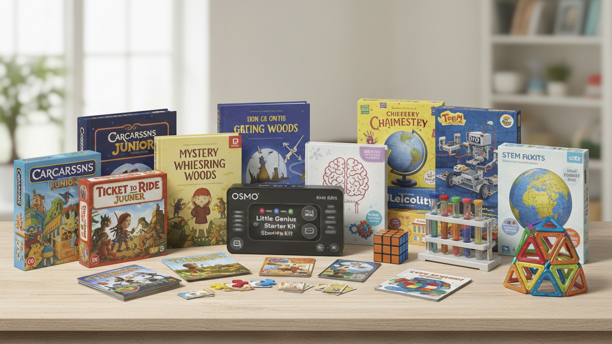 Geschenke für 7–8-Jährige: Spielspaß mit Köpfchen