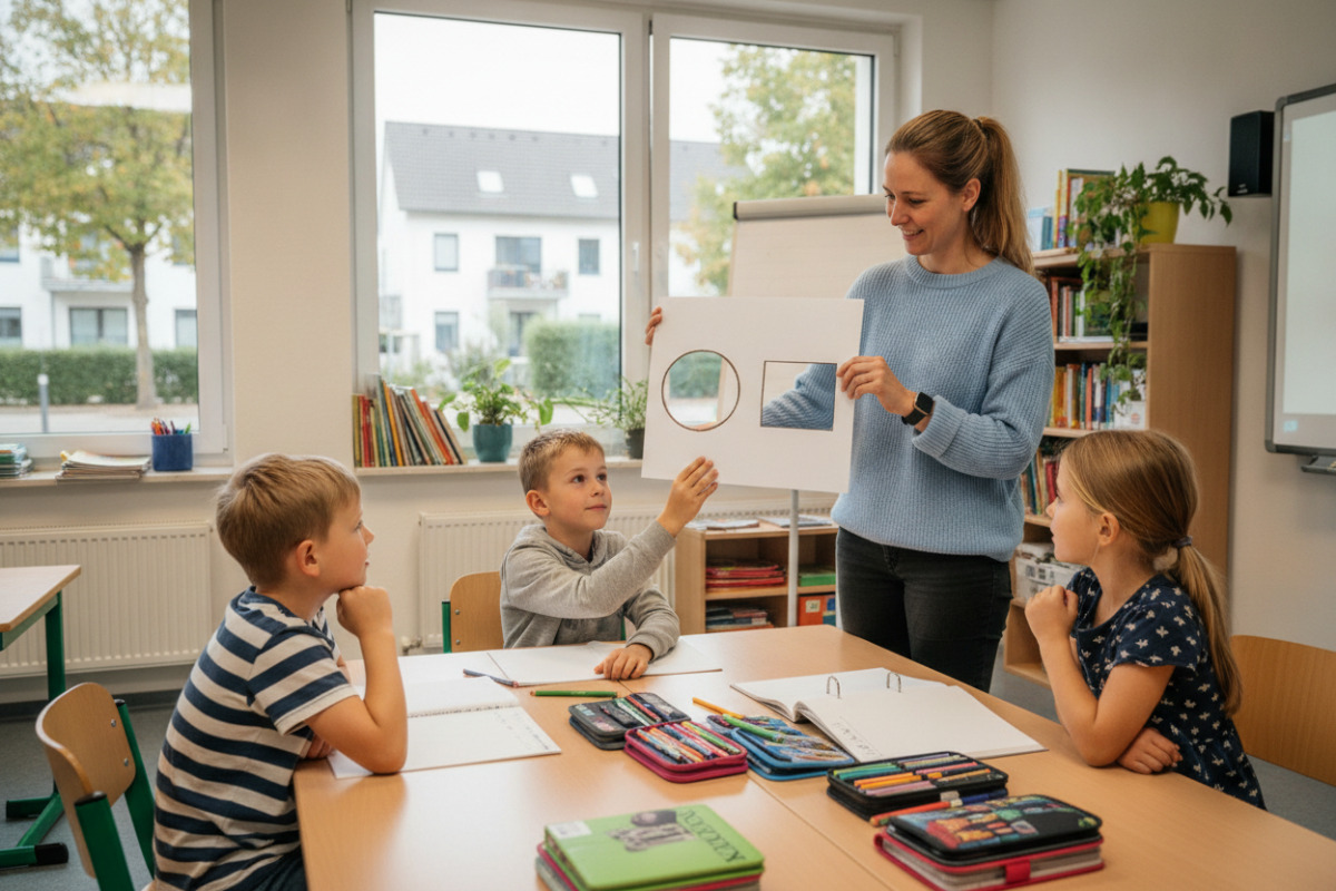Abb. einfache Anfangsaufgabe vermittelt Sicherheit und erleichtert den Einstieg.