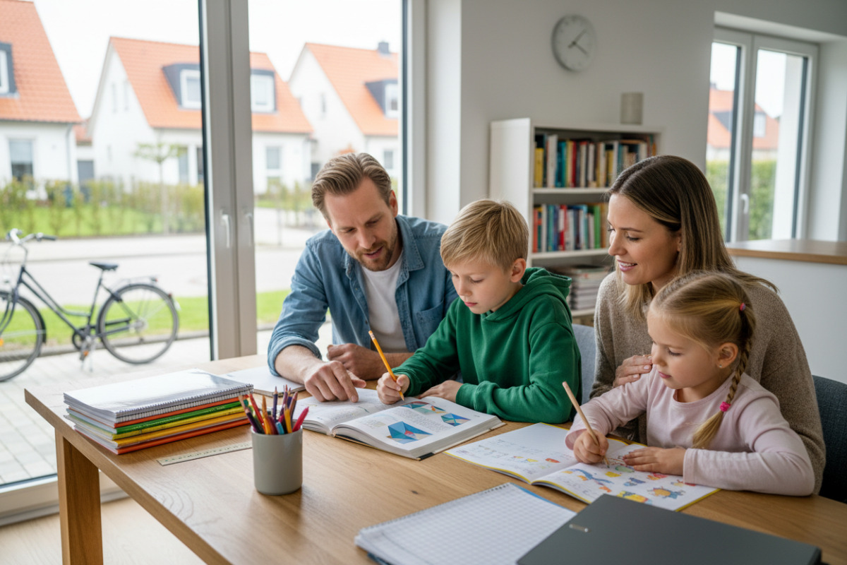 Abb. Ein vertrauter Ablauf erleichtert den Einstieg in kurze gemeinsame Lernzeiten.