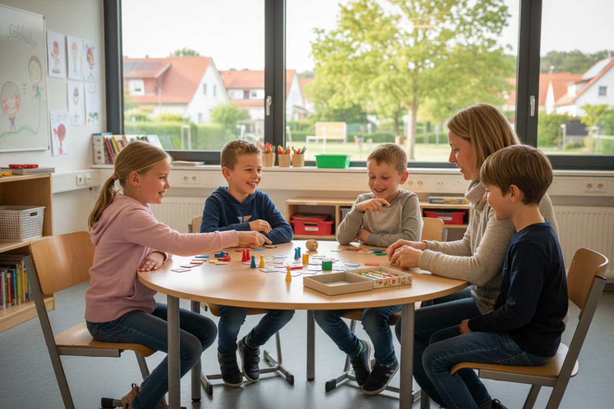 Abb. Nach dem Schulprogramm bleibt oft mehr Ruhe für das gemeinsame Öffnen.