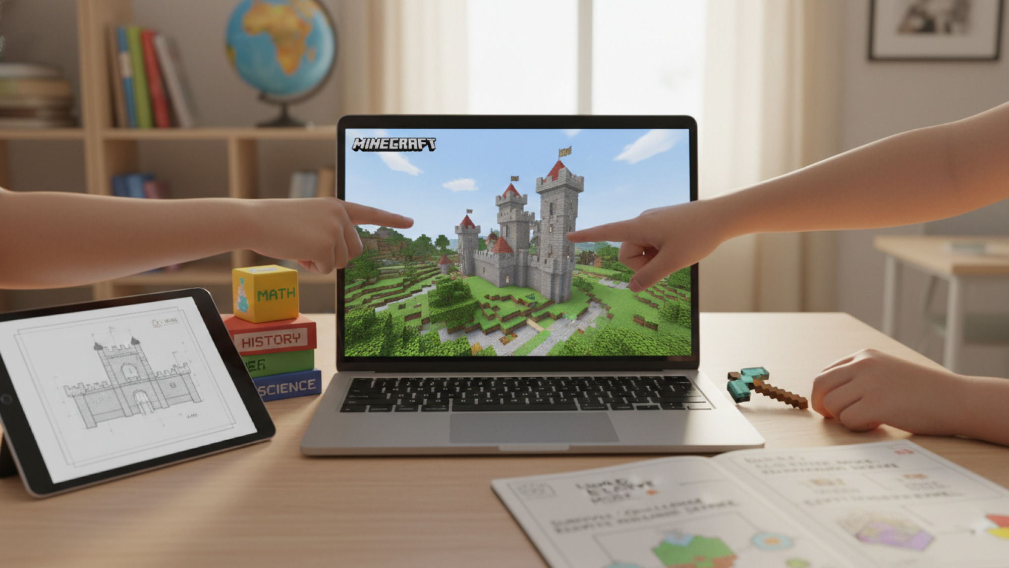 Minecraft als Lernhelfer: So wird Spielen zum Schulprojekt