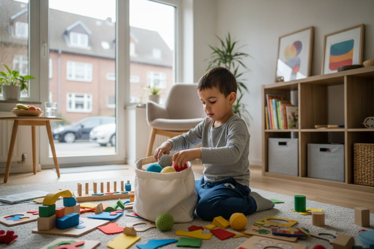 Abb. Zu Hause kann das Kind den Inhalt ohne Gedränge und Zeitdruck entdecken.