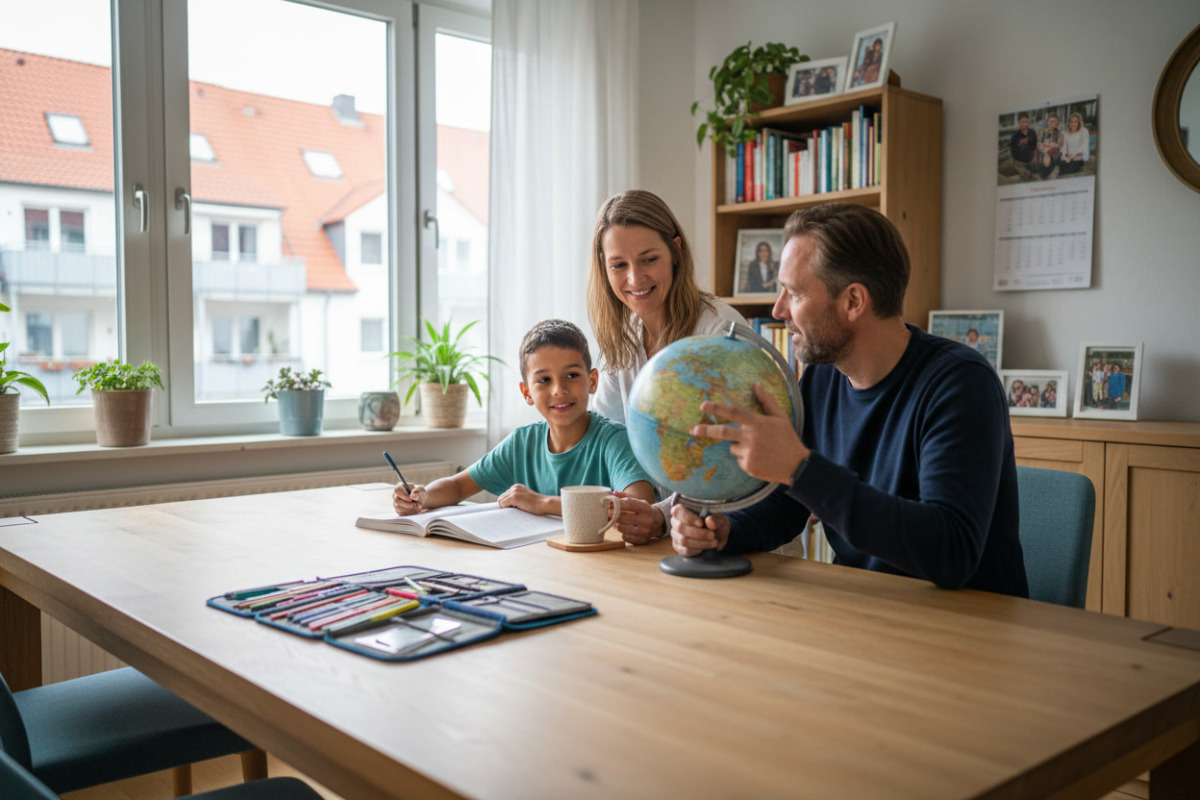 Abb. Ein gemeinsamer Beginn kann den Übergang vom Schultag zum Lernen erleichtern.