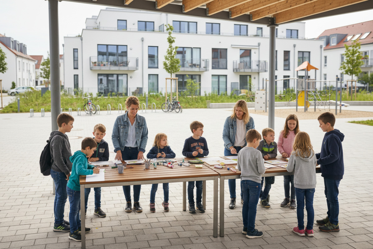 Abb. Ein übersichtlicher Platz und kurze gemeinsame Vorbereitung können den Einstieg erleichtern.