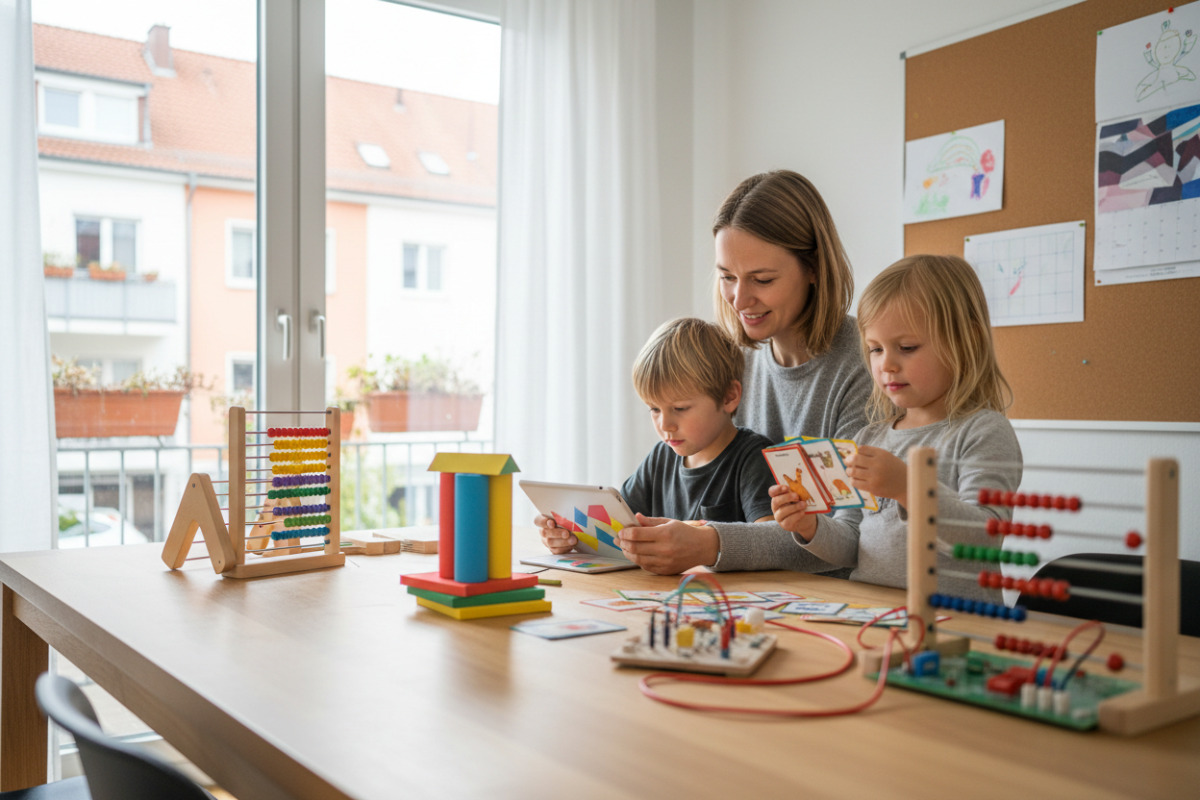 Abb. Wenige Materialien und überschaubare Lernzeit können den Einstieg erleichtern.