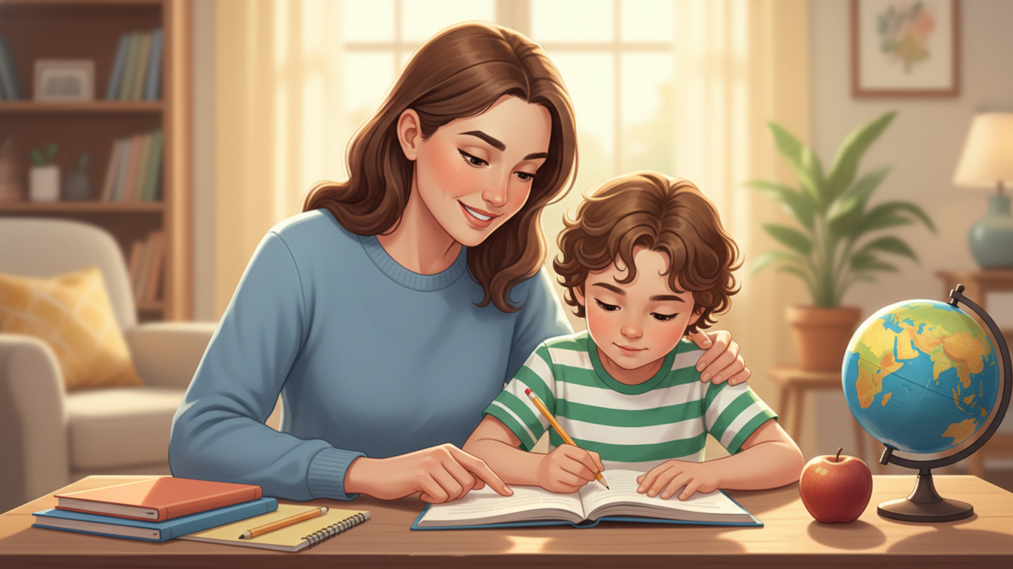 Hausaufgaben in der 4. Klasse: entspannt bleiben, gut begleiten