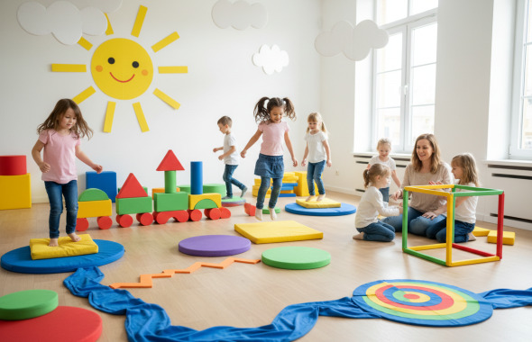 Geometrische Formen in Klasse 1 spielerisch verstehen