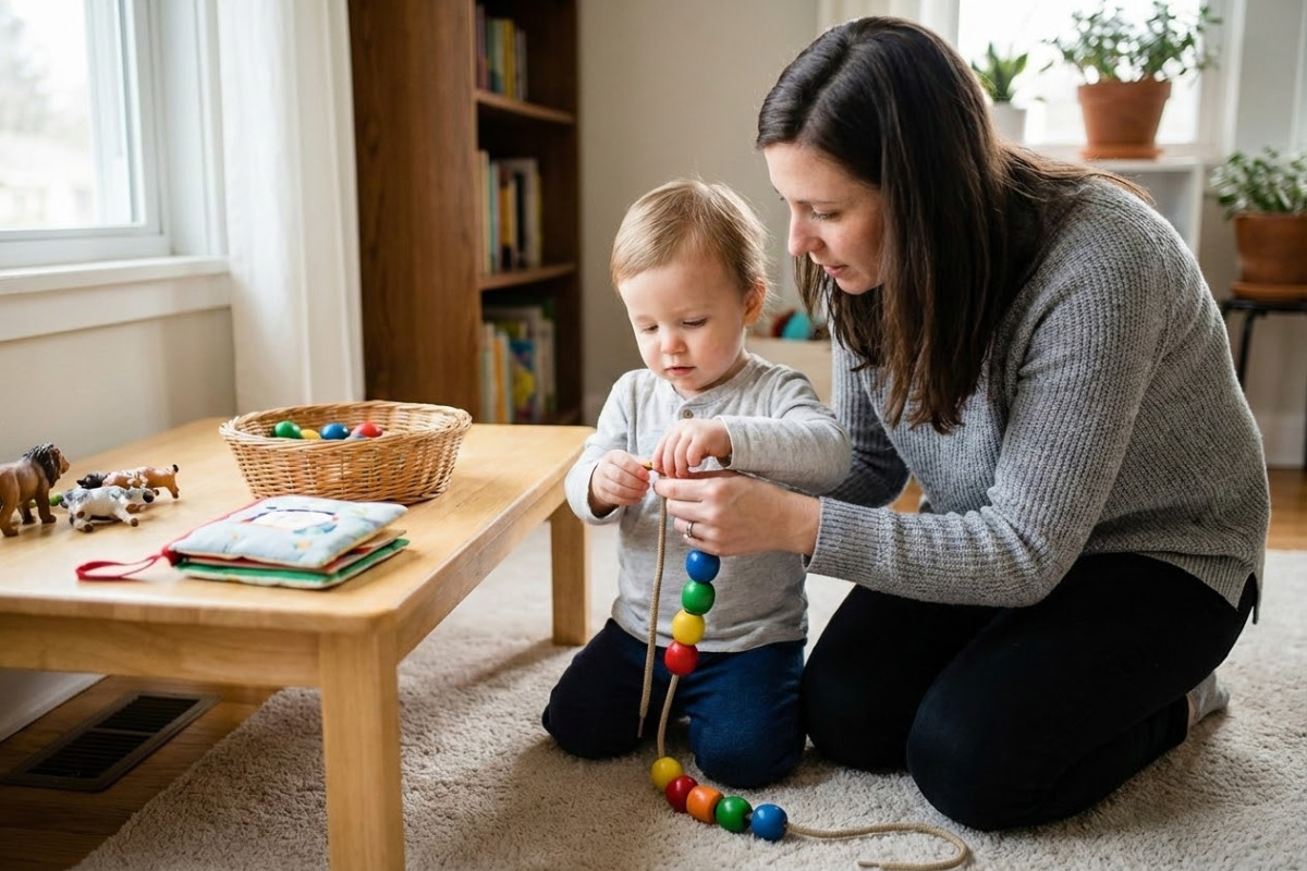 alltagstaugliche Aktivitäten, die Aufmerksamkeit, Sprache und Feinmotorik spielerisch fördern ohne Druck und mit viel