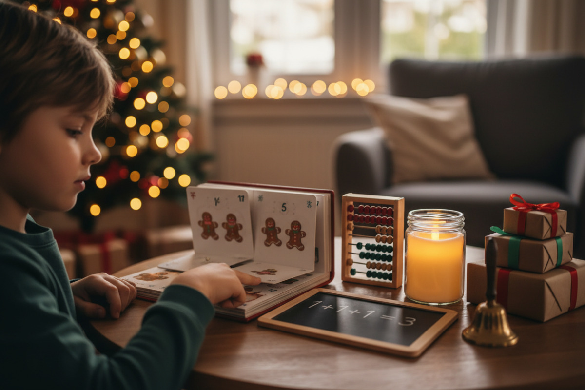 Alltagsnahe Lernmomente im Advent kurze Lesezeiten, überschaubare Rechenschritte, klare Signale und kleine