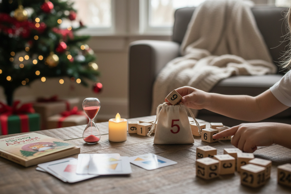 Alltagsnahe Lernmomente im Advent kurze Lesezeiten, überschaubare Rechenschritte, klare Signale und kleine