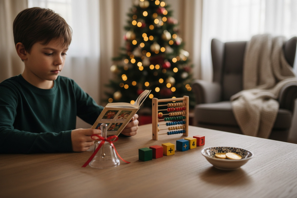 Alltagsnahe Lernmomente im Advent kurze Lesezeiten, überschaubare Rechenschritte, klare Signale und kleine