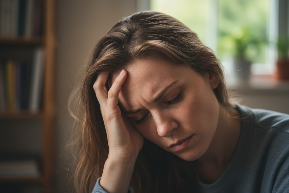 Abb. Manche Tage sind einfach zu voll im Kopf, im Körper oder im Gefühl.