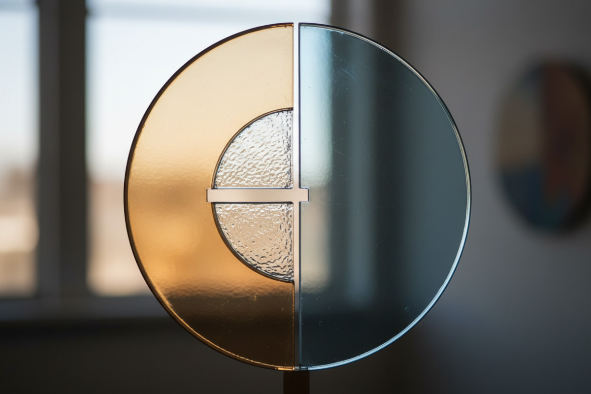 Abb. Ein Drittel wird sichtbar gemacht und anschließend halbiert.