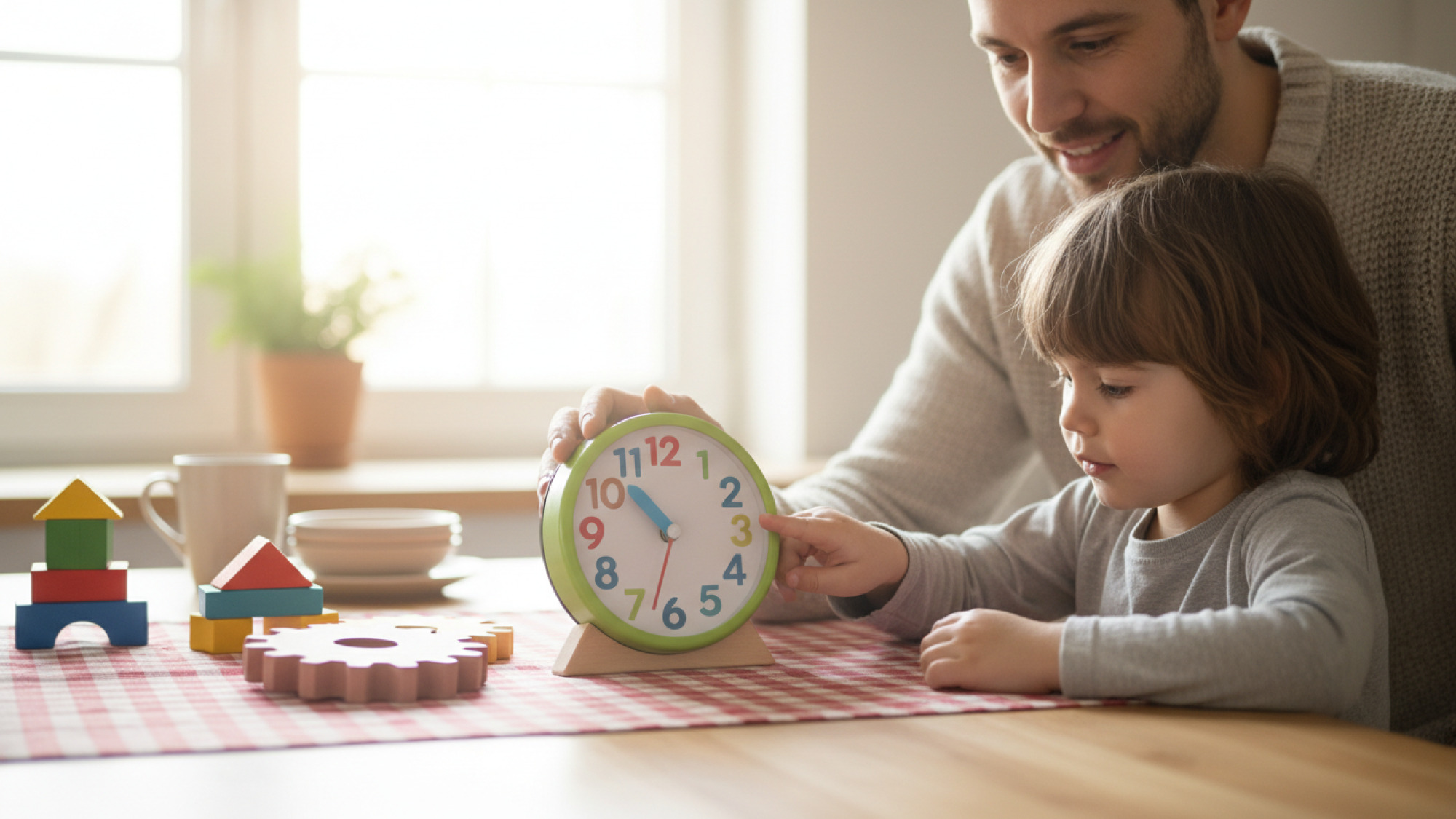 Analoge Uhr lernen: Uhrzeiten verstehen mit Kindern im Alltag