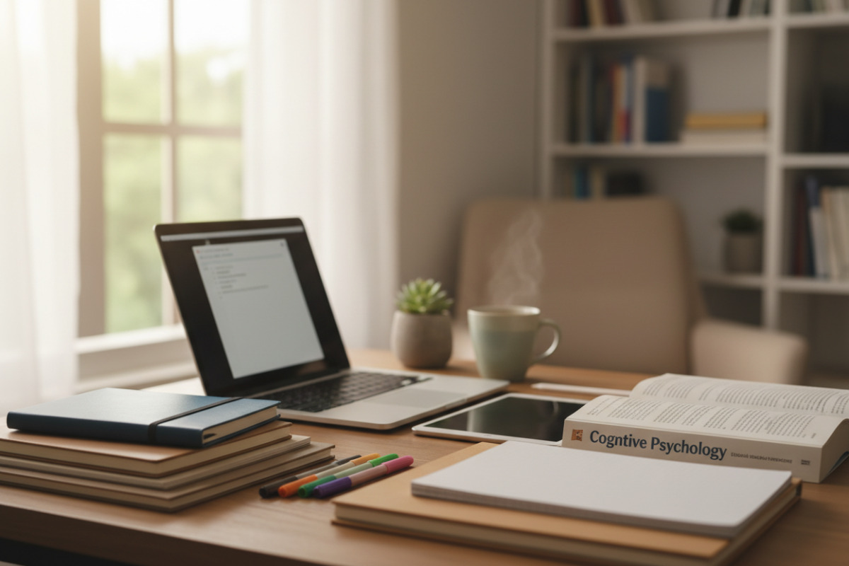 Abb. Wenn alles bereitliegt, startet Lernen entspannter.