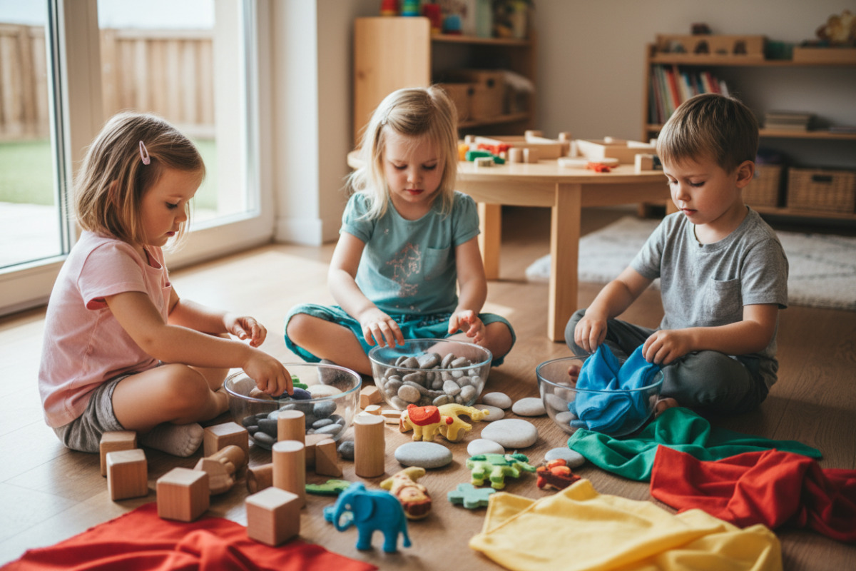 Abb. Sortieren nach Eigenschaften ist starke Vorstufe für logisches Denken.