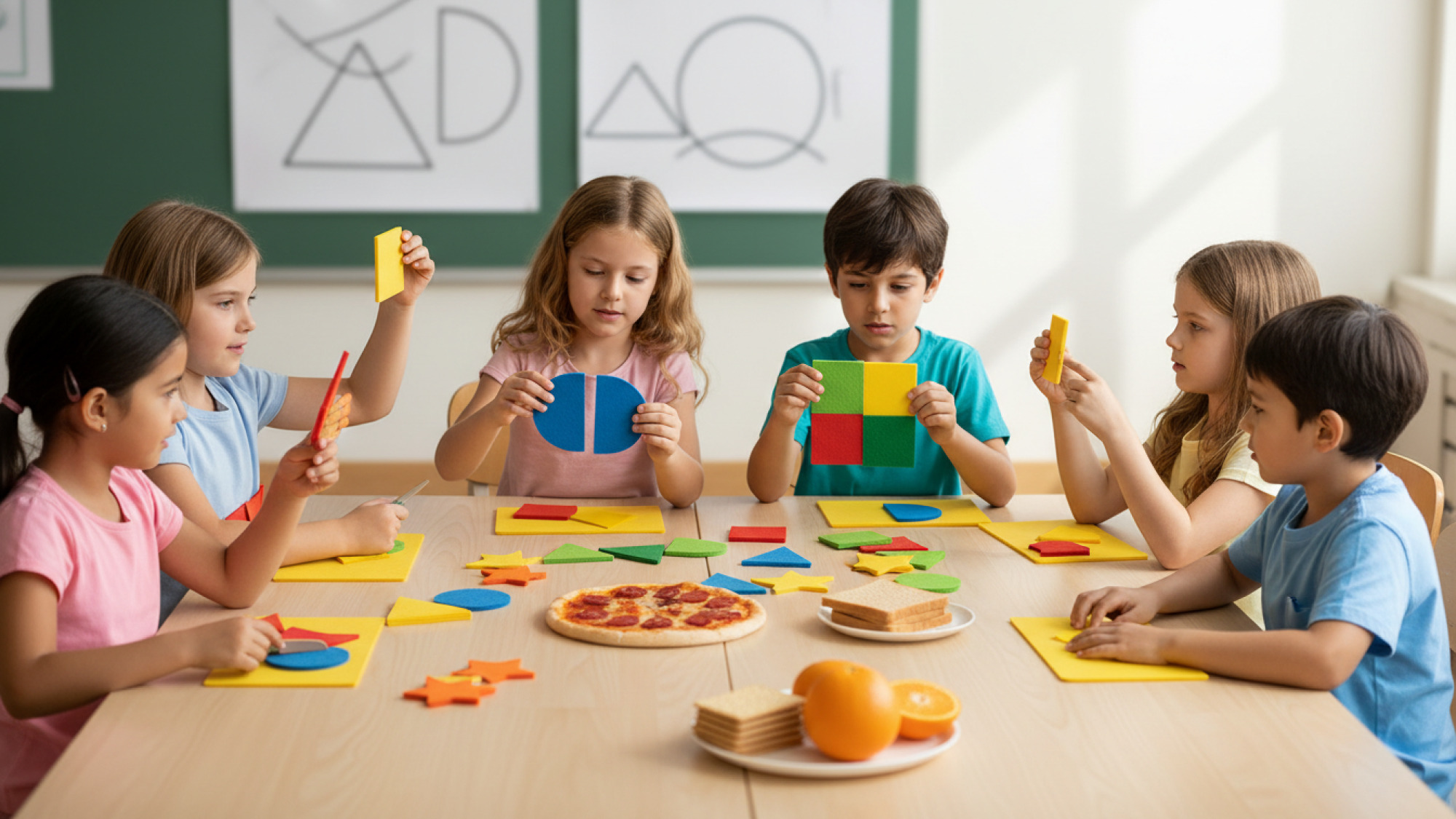 Geometrische Formen in Klasse 1 spielerisch verstehen