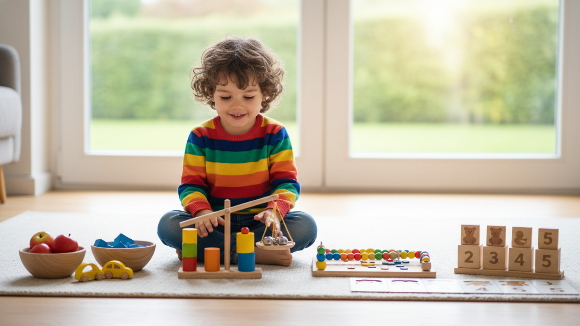 Spielerische Mathematik zu Hause für Vorschulkinder