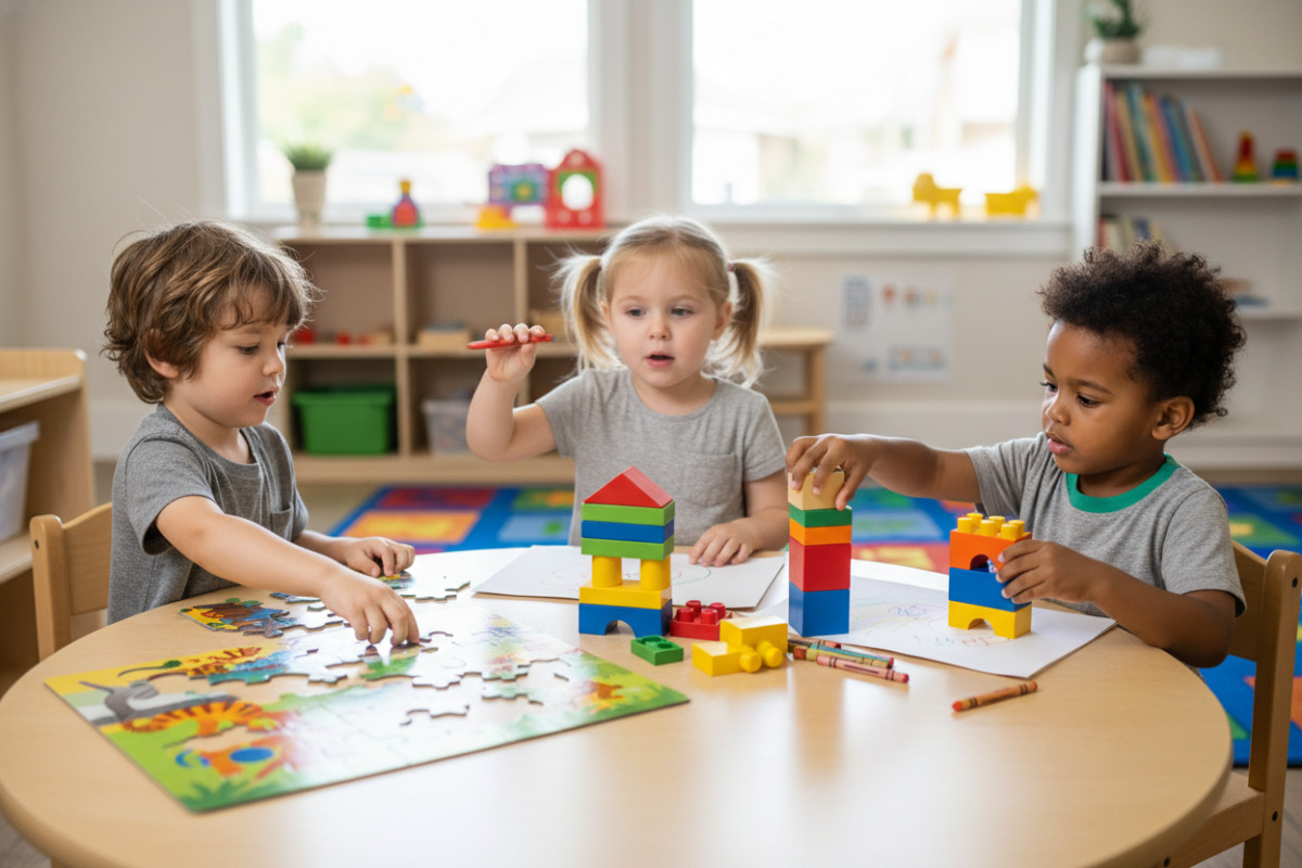 Abb. Reize konkurrieren Für Vorschulkinder ist Umschalten oft anstrengend.