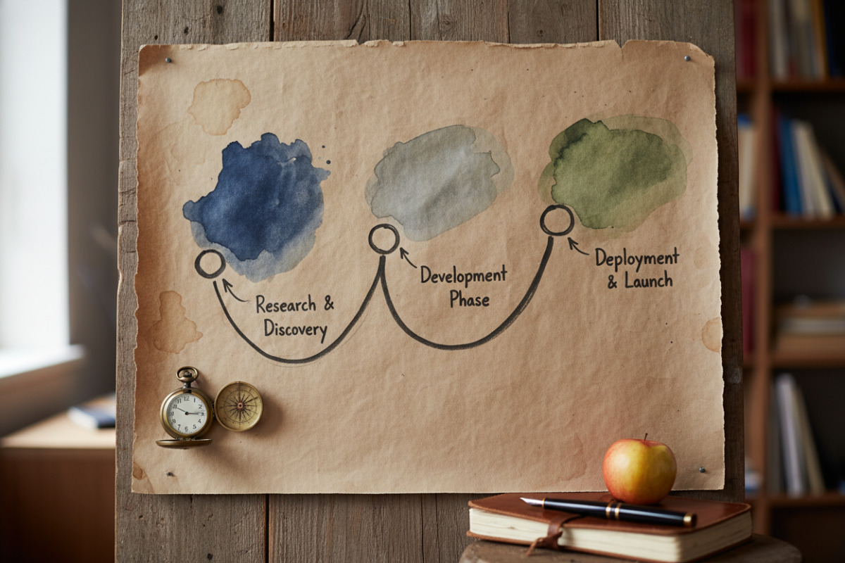 Abb. Mit wenigen Fakten lässt sich der Zeitplan schnell einordnen.